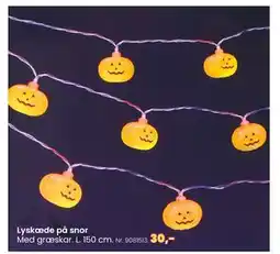Hi five Lyskæde på snor, DKK 30 tilbud