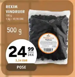 Scandinavian Park REXIM VINDRUER, DKK 24.99 tilbud