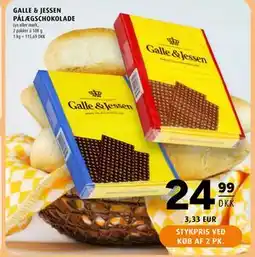 Scandinavian Park GALLE & JESSEN PÅLÆGSCHOKOLADE, DKK 24.99 tilbud