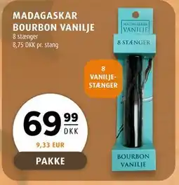 Scandinavian Park MADAGASKAR BOURBON VANILJE, DKK 69.99 tilbud