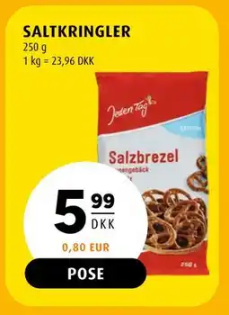 Scandinavian Park SALTKRINGLER, DKK 5.99 tilbud