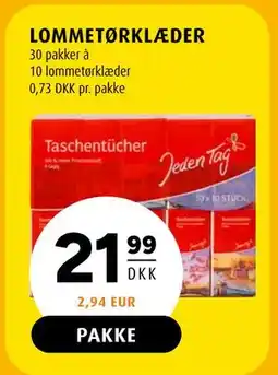 Scandinavian Park LOMMETØRKLÆDER, DKK 21.99 tilbud