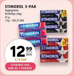 Scandinavian Park STIMOROL 3-PAK, DKK 12.99 tilbud