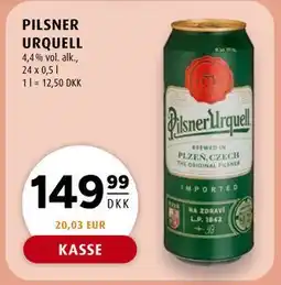 Scandinavian Park PILSNER URQUELL, DKK 149.99 tilbud