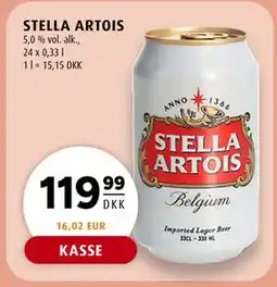 Scandinavian Park STELLA ARTOIS, DKK 119.99 tilbud