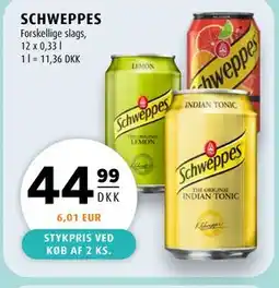 Scandinavian Park SCHWEPPES, DKK 44.99 tilbud