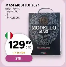 Scandinavian Park MASI MODELLO 2024, DKK 129.99 tilbud