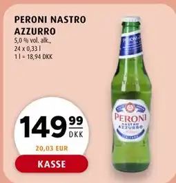 Scandinavian Park PERONI NASTRO AZZURRO, DKK 149.99 tilbud