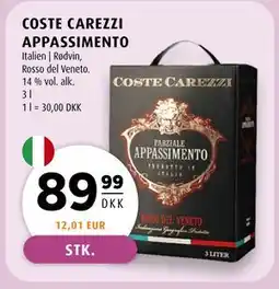 Scandinavian Park COSTE CAREZZI APPASSIMENTO, DKK 89.99 tilbud