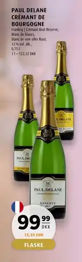 Scandinavian Park PAUL DELANE CRÉMANT DE BOURGOGNE, DKK 99.99 tilbud
