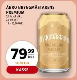 Scandinavian Park ÅBRO BRYGGMÄSTARENS PREMIUM, DKK 79.99 tilbud