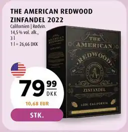 Scandinavian Park THE AMERICAN REDWOOD ZINFANDEL 2022, DKK 79.99 tilbud