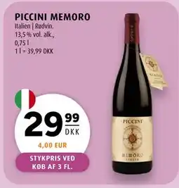 Scandinavian Park PICCINI MEMORO, DKK 29.99 tilbud