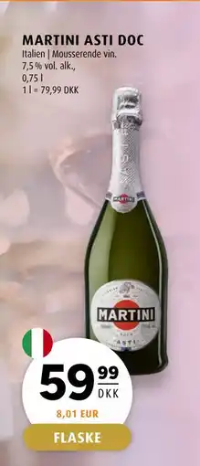 Scandinavian Park MARTINI ASTI DOC, DKK 59.99 tilbud
