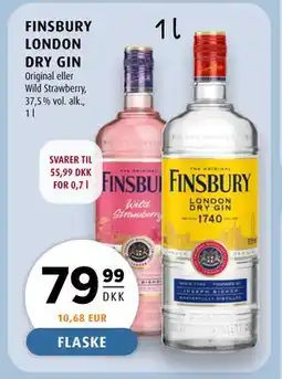 Scandinavian Park FINSBURY LONDON DRY GIN, DKK 79.99 tilbud