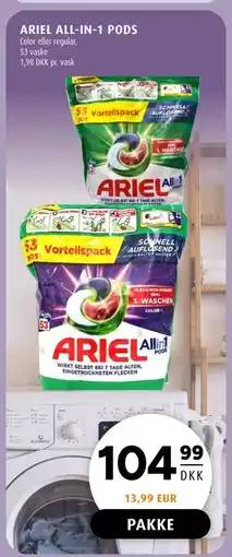 Scandinavian Park ARIEL ALL-IN-1 PODS, DKK 104 tilbud