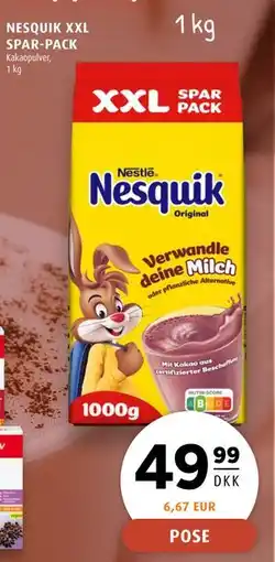 Scandinavian Park NESQUIK XXL SPAR-PACK, DKK 49.99 tilbud