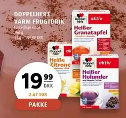 Scandinavian Park DOPPELHERZ VARM FRUGTDRIK, DKK 19.99 tilbud
