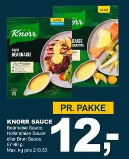 Let-Køb KNORR SAUCE, DKK 12 tilbud