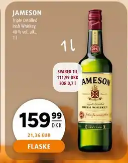 Scandinavian Park JAMESON, DKK 159.99 tilbud