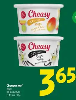 Coop 365 Cheasy skyr tilbud