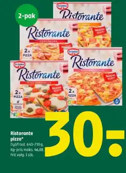 Coop 365 Ristorante pizza tilbud
