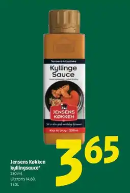 Coop 365 Jensens køkken kyllingsauce tilbud
