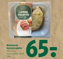 Coop 365 Marineret lammeculotte tilbud
