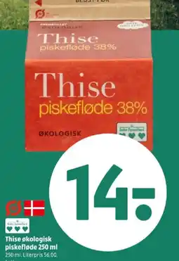 Coop 365 Thise økologisk piskefløde tilbud