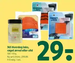 Coop 365 365 Hverdag laks, røget ørred eller sild tilbud