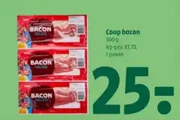 Coop 365 Coop bacon tilbud