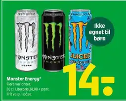 Coop 365 Monster Energy tilbud