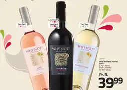 Fleggaard Why Not Rød, Hvid el. Rosé tilbud