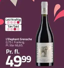 Fleggaard L'Elephant Grenache tilbud