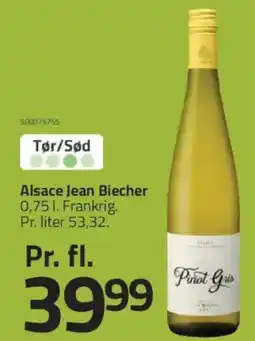 Fleggaard Alsace Jean Biecher tilbud