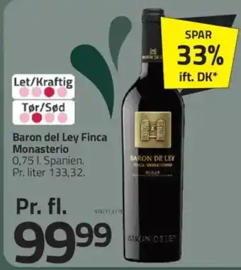 Fleggaard Baron del Ley Finca Monasterio tilbud
