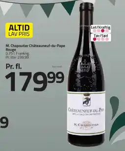 Fleggaard M. Chapoutier Châteauneuf-du-Pape Rouge tilbud