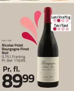 Fleggaard Nicolas Potel Bourgogne Pinot Noir tilbud