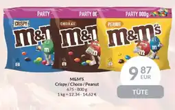 Nielsen's Discount M&M'S Crispy/Choco/Peanut tilbud
