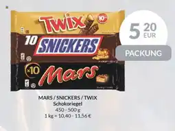 Nielsen's Discount Mars/snickers/twix schokoriegel tilbud