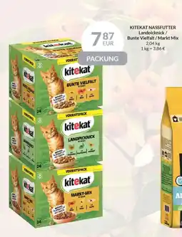 Nielsen's Discount Kitekat nassfutter landoicknick / bunte vielfalt / markt mix tilbud