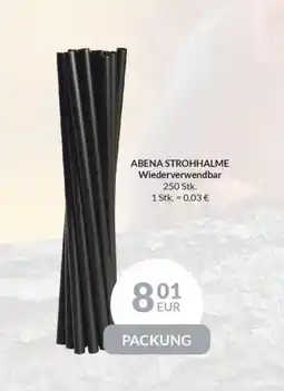 Nielsen's Discount Abena strohhalme wiederverwendbar tilbud