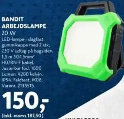 Davidsen Bandit arbejdslampe tilbud