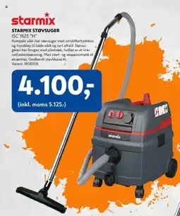 Davidsen Starmix støvsuger isc 1625 "h" tilbud