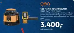 Davidsen Geo fennel rotationslaser tilbud