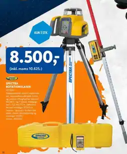 Davidsen Spectra rotationslaser tilbud