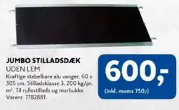 Davidsen Jumbo stilladsdæk uden lem tilbud
