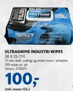 Davidsen Ultragrime industri wipes tilbud