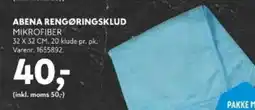 Davidsen Abena rengøringsklud mikrofiber tilbud