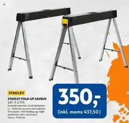 Davidsen Stanley stanley fold-up savbuk sæt á 2 stk. tilbud